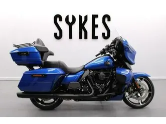 new 2025 harley-davidson flhxu touring street glide ultra in blue burst & black
