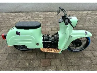 simson kr51/1 umbau mit vape zündung & viele extras