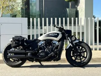 indian scout bobber (white smoke) evora monte (santa maria)