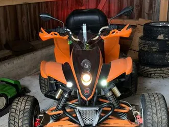 verkaufe oder tausche quad shineray spider 250 ccm tüv 6/2026