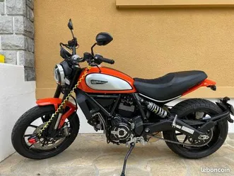 ducati scrambler 800 icon tangerine