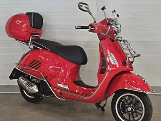 vespa gts 125 super rosso coraggioso