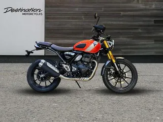 triumph scrambler 400 x x premium paint (25my) 400 cc