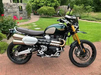triumph scrambler 1200 "steve mcqueen edition"