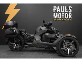 can-am ryker sport b-körkort *57 mil, ljudsystem, väskor*