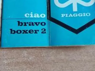 piaggio ciao bravo boxer 2, con casco e libretto