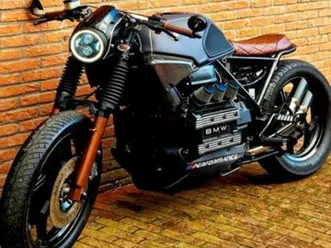prachtige bmw k75 caferacer m-performance (midnight blue) — motoren | bmw — marktplaats