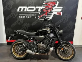 yamaha xsr 700 35kw 2023 700 cm3 | moto roadster | 6 500 km | noir | 25770 franois