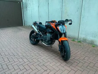 ktm duke motorrad orange/schwarz