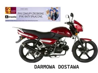 motorower junak 901 49 cm3 -transport polska gratis!!! raty 0% okazja!!!