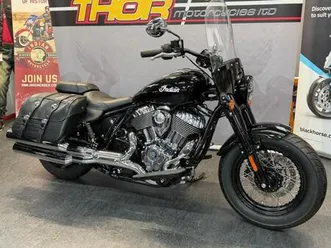 indian superchief ltd 1890 cc 100 miles only black n chrome mint condition £16500