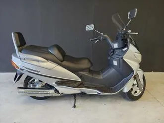 suzuki burgman 400 - solo export argento