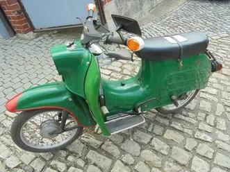 simson schwalbe kr 51/2l bj.1983 kba papiere ddr kindersitz