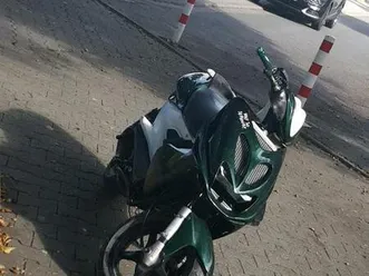 yamaha aerox jaguar edition high end mit papier neu aufgebaut