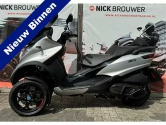 piaggio mp3 500 hpe sport advanced | 27.000 km | zilver cust — motoren | piaggio — marktplaats