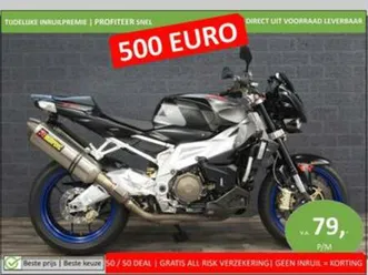 aprilia tuono 1000 r (bj 2010) 35,536 km akrapovic — motoren | aprilia — marktplaats