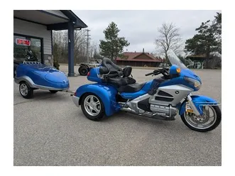 2012 honda gold wing champion trike & towblazer trailer