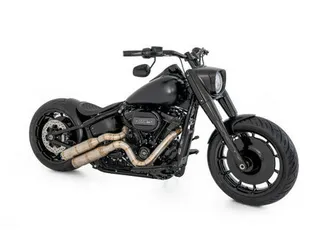 harley-davidson flfbs 1868 softail fat boy 114, custom, moto neuve, chf 58'000.-