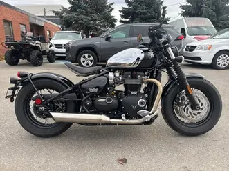 2024 triumph bonneville bobber ~ bonneville bobber ~ low kms ~ c