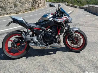 kawasaki z650 bridée a2, rabaissée, sous garantie