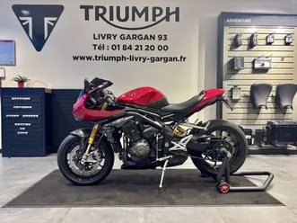 triumph speed triple 1200 rr 2023 1160 cm3 | moto roadster | 12 600 km | rouge | 93190 livry gargan