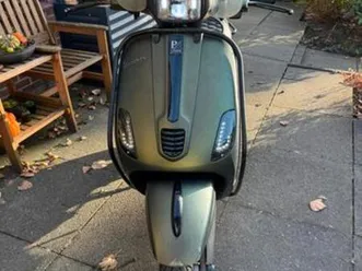 unieke vespa s50 4t majestic green — scooters | vespa — marktplaats