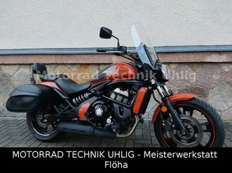 kawasaki vulcan s tourer - taschen - windschild