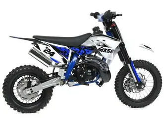 dirtbike cross 50 cc 2-takt, 9 hp