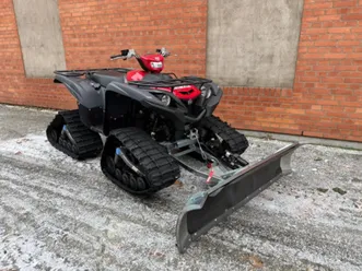 yamaha grizzly 700 eps 2025 bandsats camso x4s + snöblad • 2025