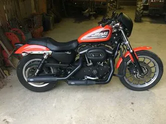 harley-davidson sportster 883 883xl/r abs arancione