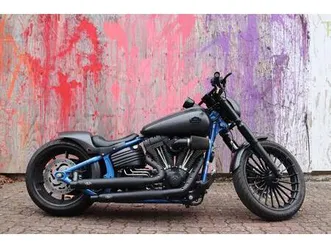harley davidson softail rocker c - custom umbau breakout - mcj