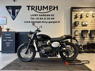 triumph scrambler 900 2023 900 cm3 | moto trail | 1 710 km | noir | 93190 livry gargan