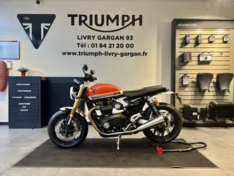 triumph speed twin 1200 2025 1200 cm3 | moto roadster | 3 000 km | orange | 93190 livry gargan
