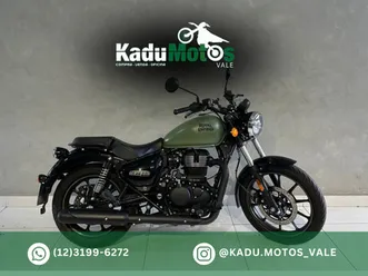 royal enfield meteor 350 fireball matt green abs