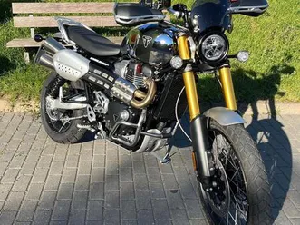 triumph scrambler 1200 xe chrome edition