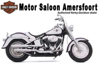 harley-davidson fat boy flstf softail / fatboy paars