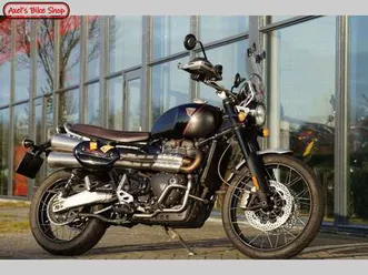 triumph scrambler 1200 xe zwart