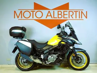 suzuki v-strom 650 xt giallo