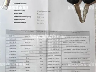 gt. szervizkönyvvel