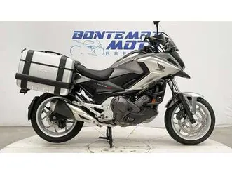 honda nc750 x 2018 dtc + valigie laterali grigio