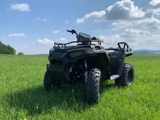 polaris sportsman 570 eps quad zubehör lof grün