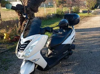 scooter 125 cc citystar blanc