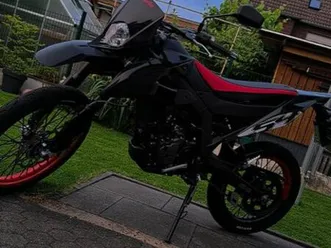 aprilia rx 125 mit umbauten - neuwertig - mit garantie