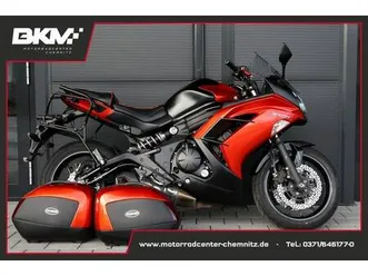 kawasaki er-6f +er6f+mit seitenkoffer+