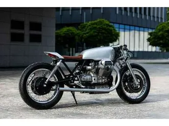 moto guzzi california 1000 cafferacer silber