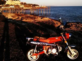 dax spigaou 125 semi auto style rétro