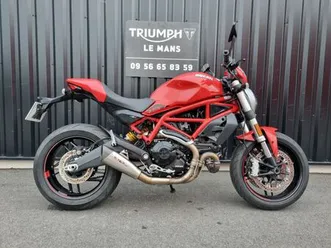 ducati monster 797 2019 797 cm3 | moto roadster | 12 900 km | rouge | 72230 ruaudin