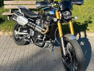 triumph scrambler 1200 xe chrome edition
