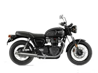 2024 triumph bonneville t100 stealth edition jet black