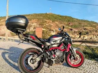 yamaha mt 07 35kw - edição especial moto cage são joão das lampas e terrugem